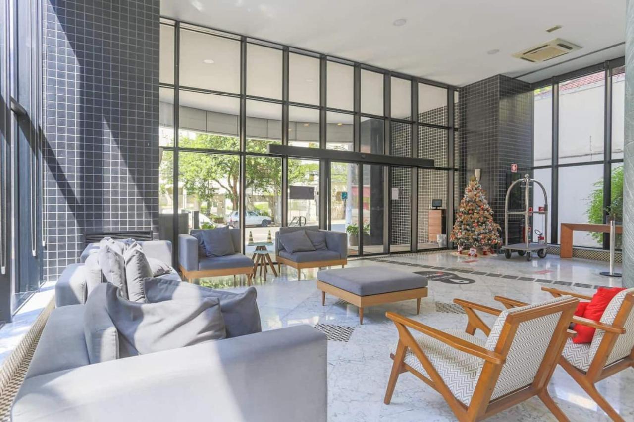 Elegant Flat Jardins - Garagem, Ar Cod, Hotel เซาเปาโล ภายนอก รูปภาพ