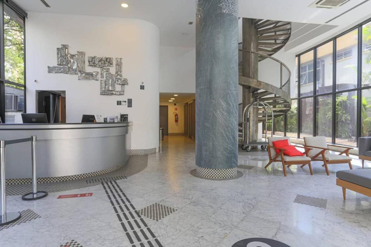 Elegant Flat Jardins - Garagem, Ar Cod, Hotel เซาเปาโล ภายนอก รูปภาพ
