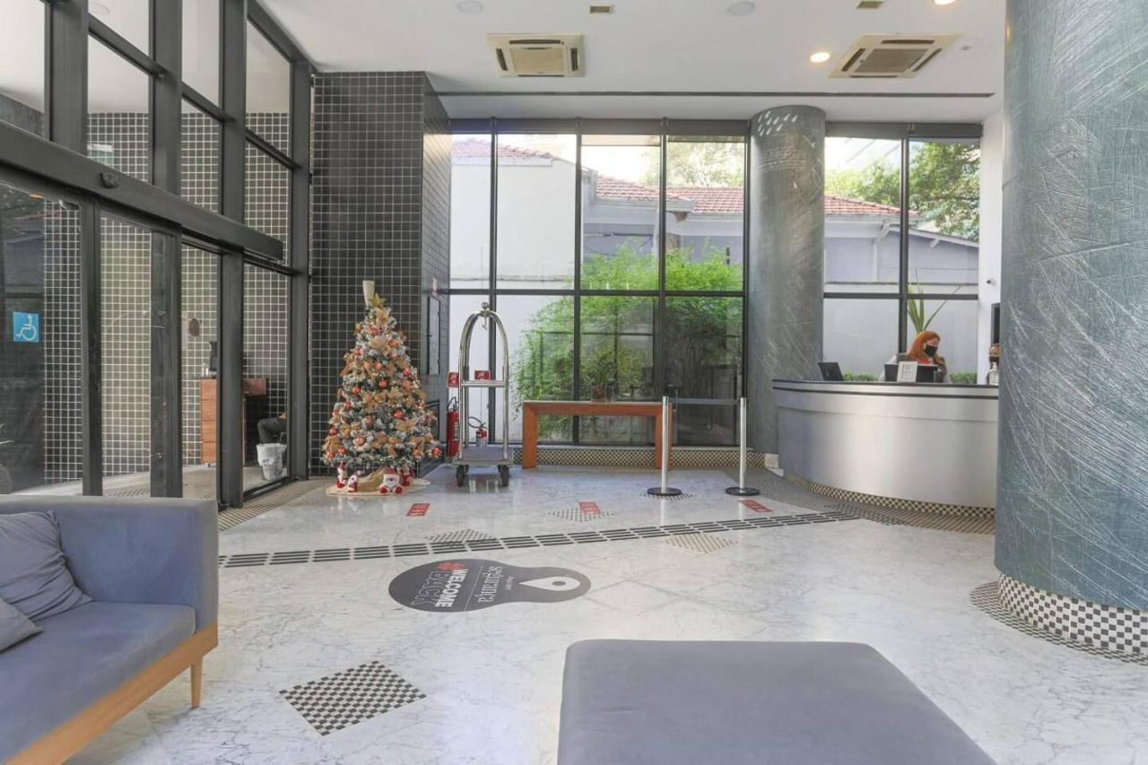 Elegant Flat Jardins - Garagem, Ar Cod, Hotel เซาเปาโล ภายนอก รูปภาพ